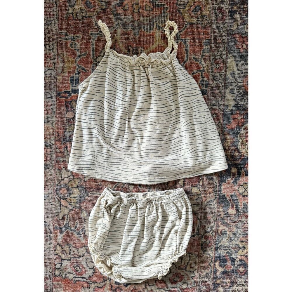Rylee and Cru 18-24 Months Ocean Baby Swing Top and Bloomers Shorts Set